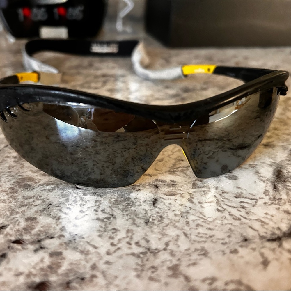Crookies Lightning Yellow and Black Racing Visor